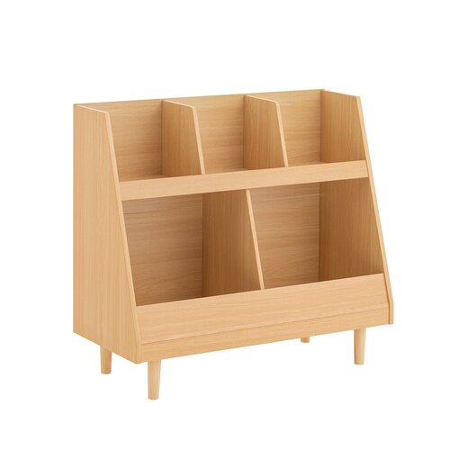 SoBuy otroška knjižna omara, knjigarna za otroke montessori, otroška knjigarna KMB111-N, (22108381) Cene
