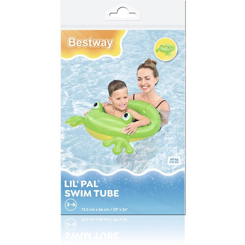  Bestway: napihljiv obroč za plavanje z živalskim motivom, v več različicah, 1 kos Cene