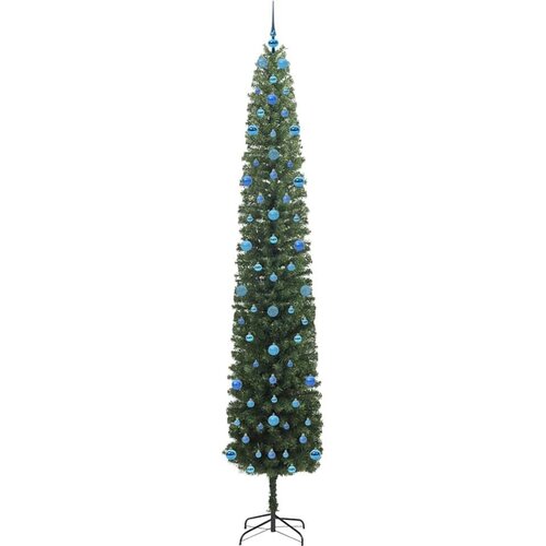 VidaXL Umjetno božićno drvce Zelena 270 cm PVC i čelik i plastika Slike