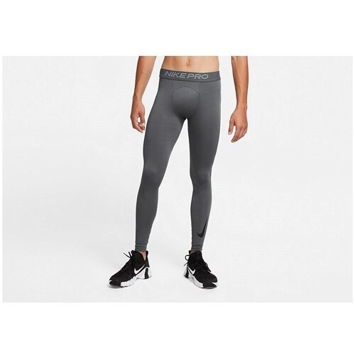 Nike Pro Warm Tights Siva Slike