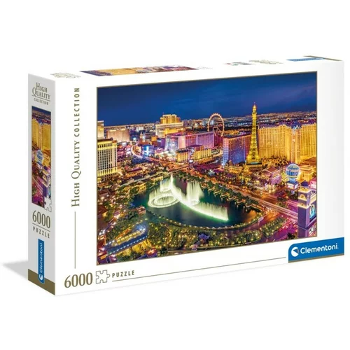 Clementoni Las Vegas - sestavljanka/puzzle 6000 kosov