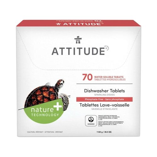 Attitude tablete za pranje posuđa - 70 komada Slike