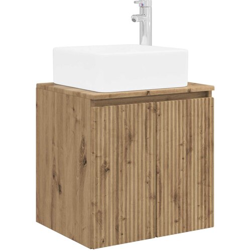 vidaXL Umivalnik s pritrditev na steno Artisan hrast 49,5 x 41 x 63 cm, (5000245189) Cene
