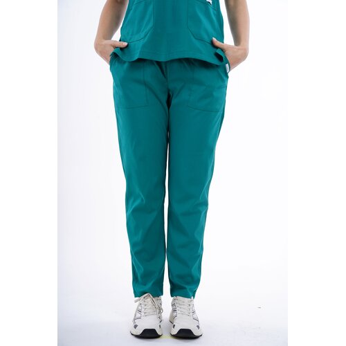 Pureboks Ženski donji deo medicinske uniforme, Zeleni Slike