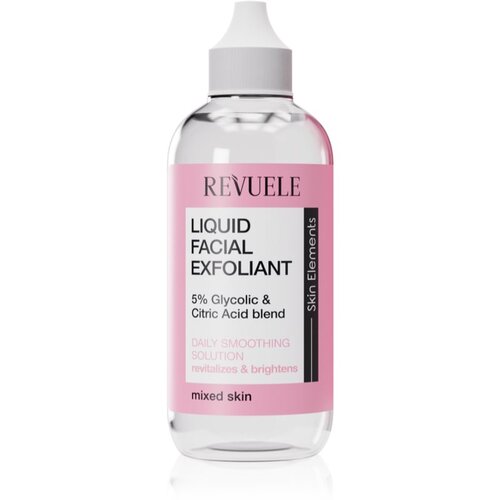 Revuele Liquid Facial Exfoliant 5% Glycolic + Citric Acid blend eksfolijacijski serum za piling za mješovitu kožu lica 125 ml Cijene