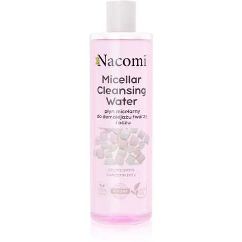 Nacomi Micellar Cleansing Water micelarna voda za hidracijo kože in zmanjšanje por 400 ml