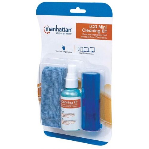 Manhattan Sredstvo za či&amp;scaron;ćenje ekrana 421010 sa krpicom/četkicom/60ml Slike