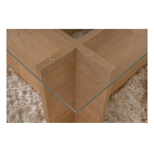 Hanah home Klub sto Ventrino, 105x65x40cm, Smeđa Slike