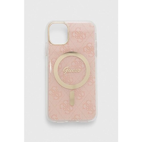 Guess Etui za telefon iPhone 11 6.1" roza barva Cene