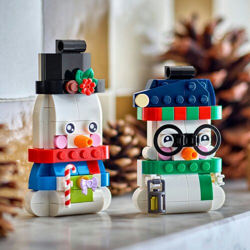 Lego iconic - ukrasni sne&amp;scaron;ko belići (40812) Slike