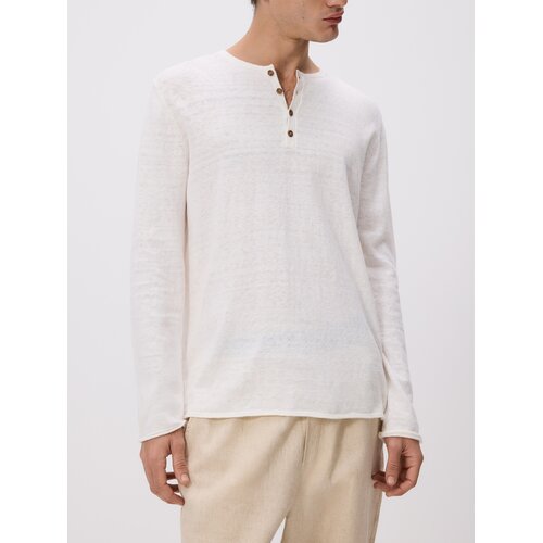 Reserved Henley džemper - krem Cijene