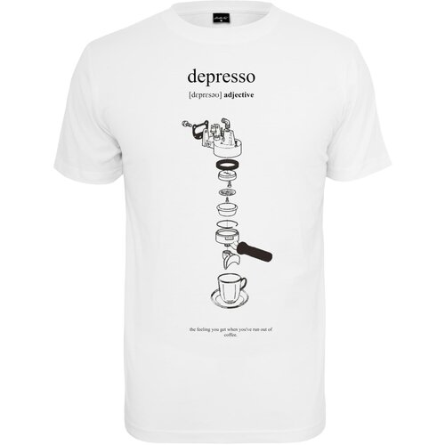 MT Men Depresso T-shirt white Slike