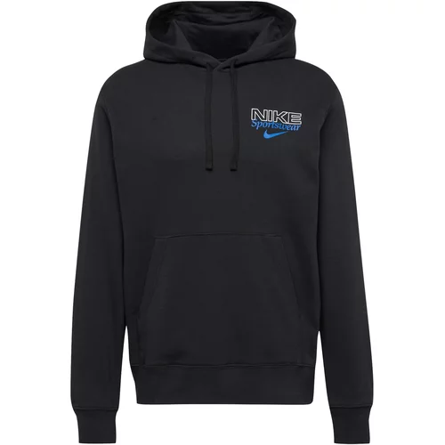 Nike Sportswear Sweater majica kraljevsko plava / crna / bijela