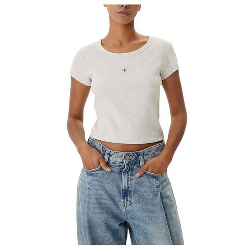 Calvin Klein cropped fit ženska majica Cene