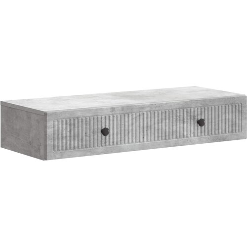 Stolna montirana na zid Betonska siva 87,5 x 34,5 x 17 cm Cijene
