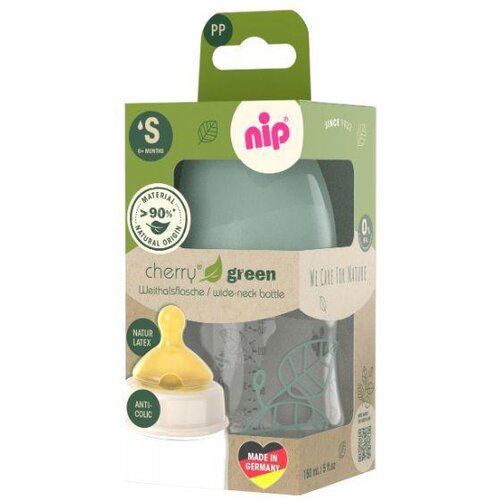 Nip GREEN PP FLAŠICA ZELENA 120ML 0M+S PROTOK Cene