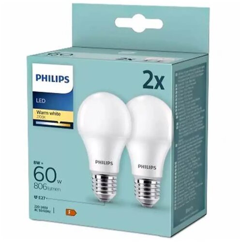 Philips led žarulja E27 8 w 806 lm 2700 k 2/1 Slike