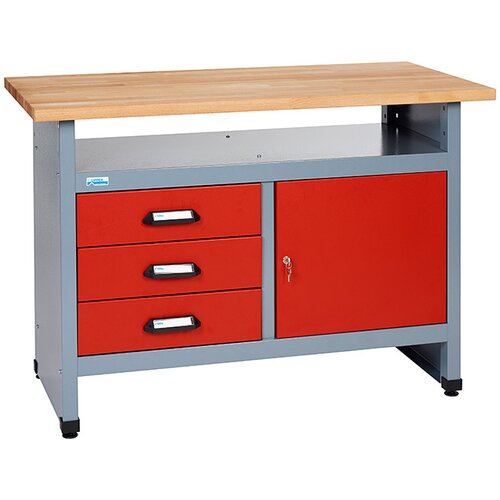 K&amp;Uuml;PPER Radni stol (D x &amp;Scaron; x V: 60 x 120 x 84 cm, Broj ladica: 3 Kom.) Slike