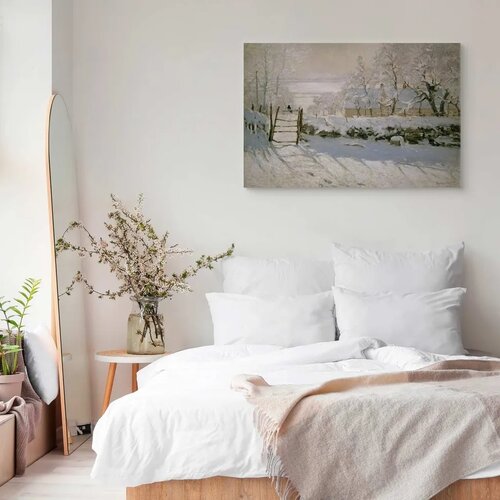  Slika - Claude Monet &amp;ndash; The Magpie 120x80 Akustična Slike