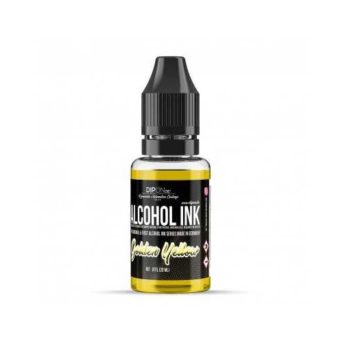  Alkoholna boja ink Žuta- 20ml Slike