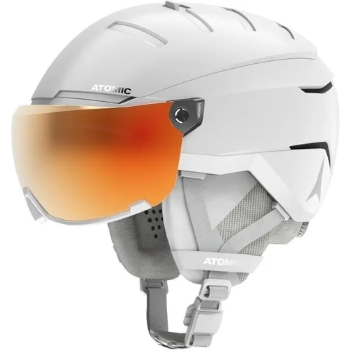 Atomic Savor GT Amid Visor HD White S (51-55 cm) Skijaška kaciga