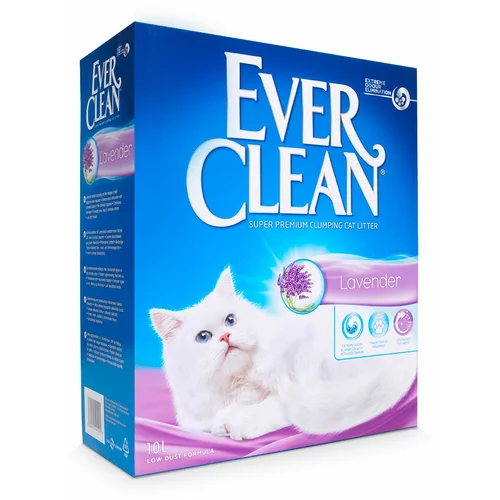 Everclean ® Lavender grudajući pijesak za mačke - 2 x 10 l
