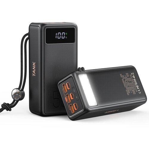 Veger prenosna baterija Tank Boost 56000 mAh, črna Cene