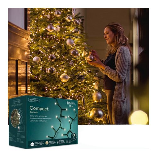  Novogodišnje LED compact sijalica twinkle 1100cm 500L0 53kgs za jelke 150-180cm ( 495348 ) Cene