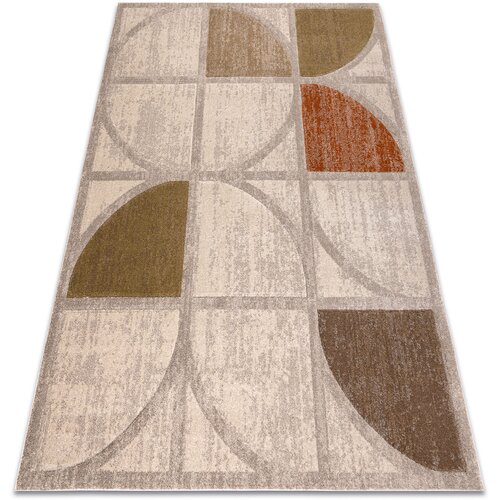 RugsX Preproge Preproga ARCANA 1550 krem / zelena, geometrijska, 120x170 cm Bež Cene