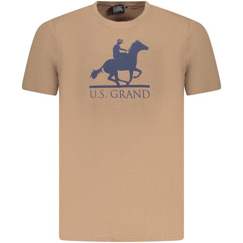 U.S. GRAND POLO US GRAND POLO MEN&#39;S SHORT SLEEVE T-SHIRT BROWN Cene