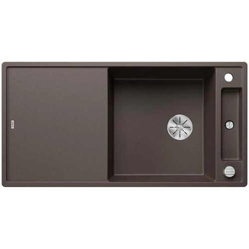Blanco sudoper AXIA III XL 6 S InFino SILGRANIT BOJA KAVE, daska staklo, s dalj. upr. Slike