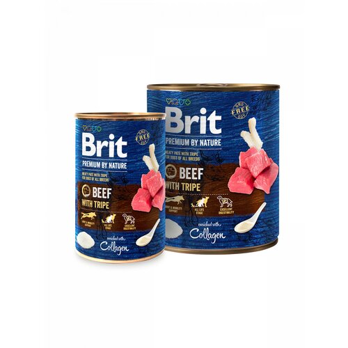 Brit konzerva za pse - govedina i škembići 800g Slike