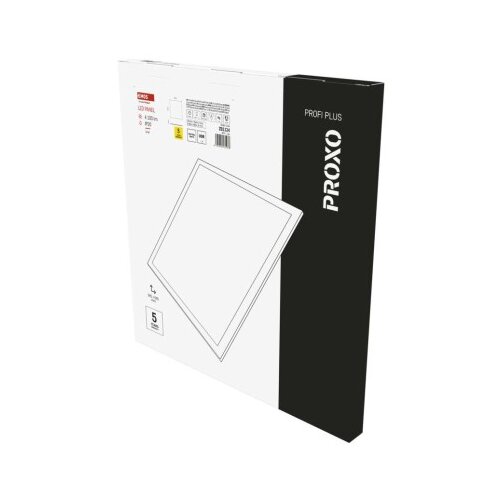  LED panel PROXO 60×60, kvadratni, vgradni, bel, 33 W, IP20, nevtralno bela Cene