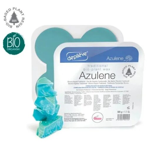 Depilève azulen topli vosak za depilaciju - 1 kg (8 x 125 g) &ndash; bio Cene