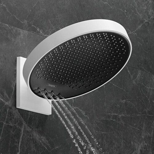 Hansgrohe rainfinity tu&amp;scaron; ruža 360 3 jet sa priključkom, bela mat 26234700 Slike