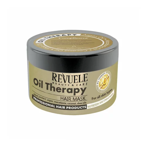Revuele maska za kosu - Hair Mask With Oil Therapy With Argan Oil, Macadamia, Coconut And Shea Butter
