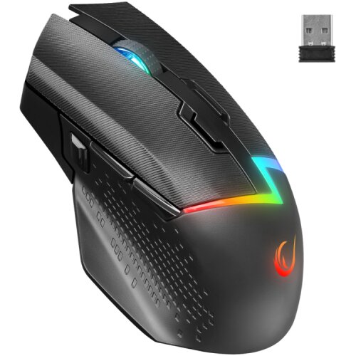 Rampage Mi&scaron; gaming DROP M3, black, RGB, wireless, 10000dpi 10D Cijene