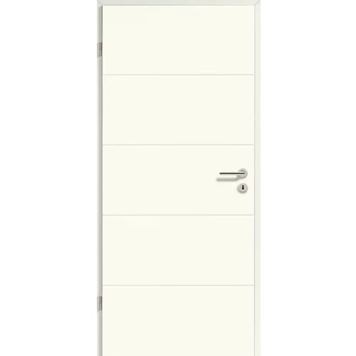WESTAG & GETALIT sobna vrata getadoor aperto straight line GA24 (650 x 2.000 mm, bijele boje, središnji položaj: saće, din lijevo)