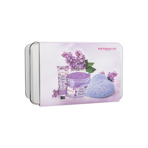 Dermacol Lilac Flower Shower Body Scrub piling za telo 200 g Cene