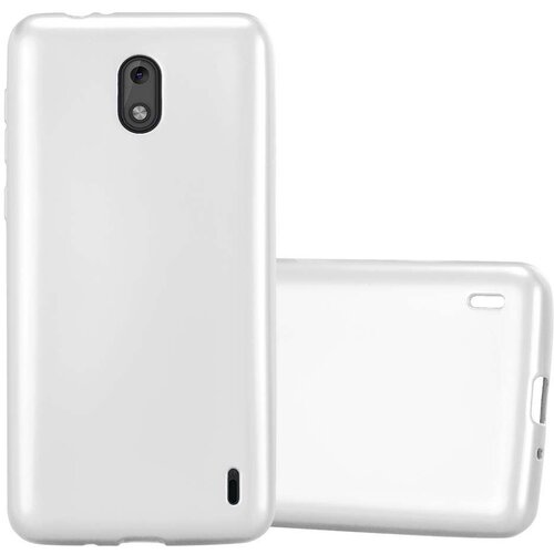  case, združljiv z nokia v kovinskem srebru - zaščitni pokrov, narejen iz fleksibilnega silikona tpu, (20585620) Cene