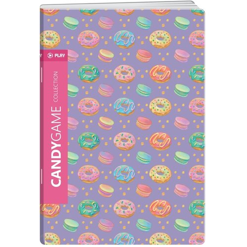 Play premium, sveska, 40 lista, Candygame - odaberite motiv A4 Karo Krofnice Cene