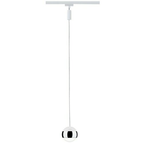 PAULMANN URail Viseća LED svjetiljka Capsule II (Topla bijela, Bijela, Krom, Ø x V: 87 mm x 130 cm) Cijene