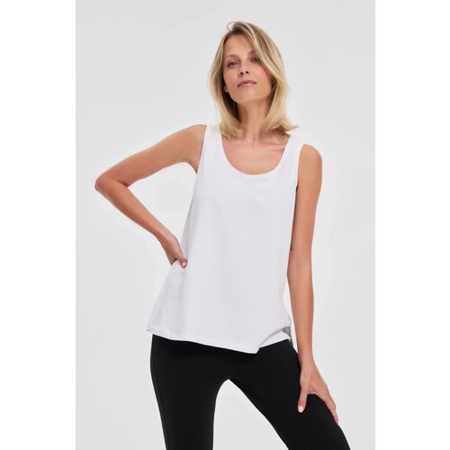 Marisse White Cotton Top Slike