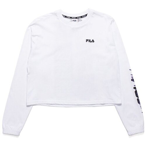 Fila Wmn Calandra Cropped LS Shirt Bijela Slike