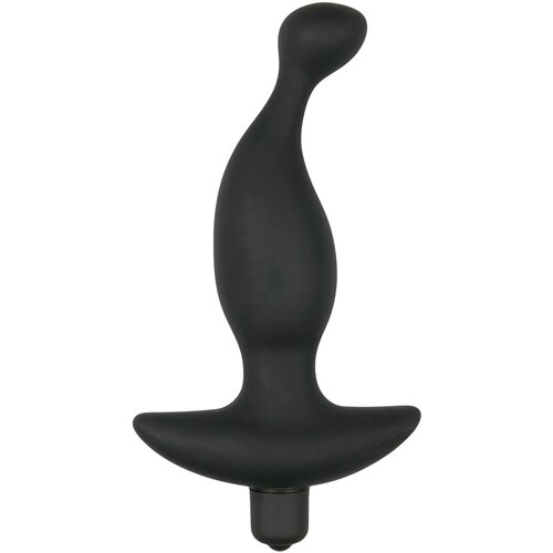 EasyToys - Anal Collection Črn silikonski analni vibrator Cene