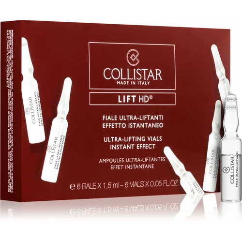 Collistar Lift HD Ultra-Lifting Vials Instant Effect serum za lice s „lifting“ učinkom 6 x 1.5 ml