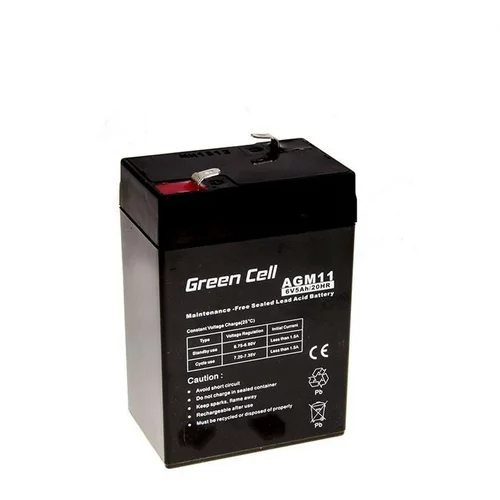Green cell AGM baterija 6V 5Ah