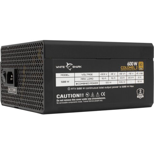 WHITESHARK NAPAJANJE GPSU-B600S COLONEL-3 600W 80+ BRONZE Full Modular, (21787940) Cene