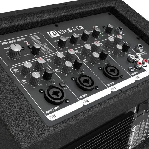 Ld Systems MIX 6 A G3 Aktivni zvočnik s 4-kanalno me&amp;scaron;alno mizo - - Audio-Kondric Slike
