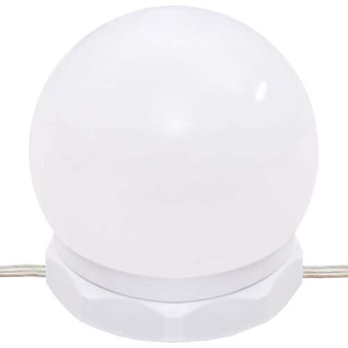  Toaletni stolić s LED svjetlima boja hrasta sonome 60x40x140 cm Slike